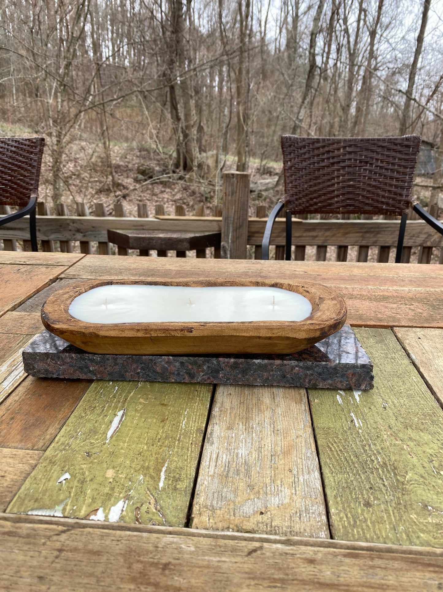 Citronella Dough Bowl Candle