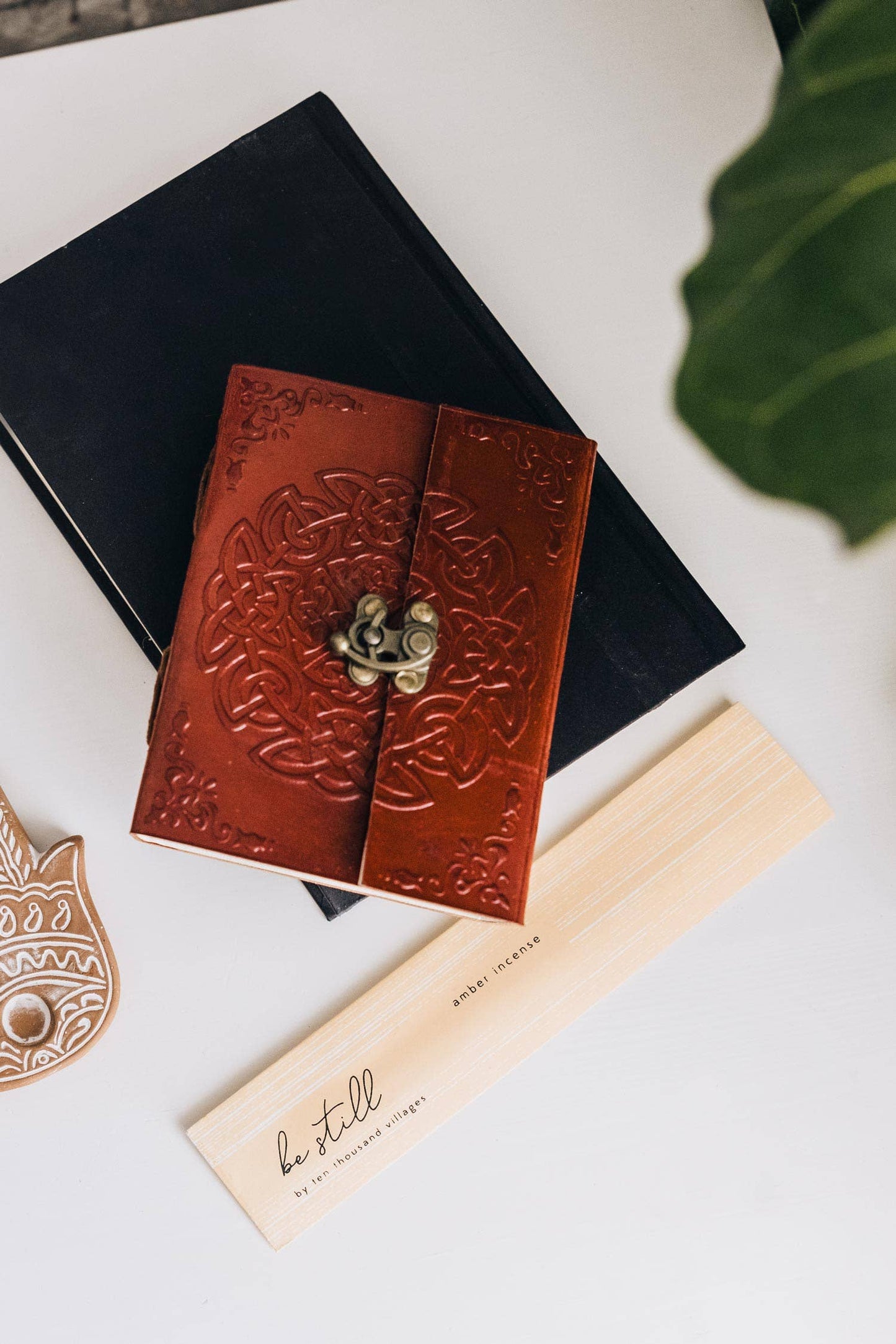 Journal - Endless Knot Leather Journal