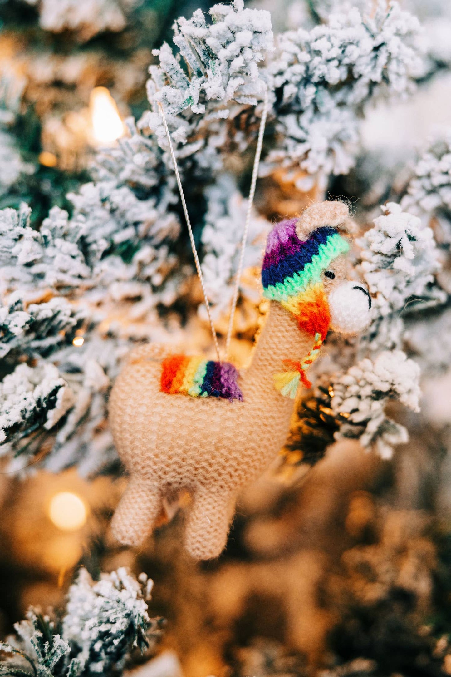 Llama Love Ornament