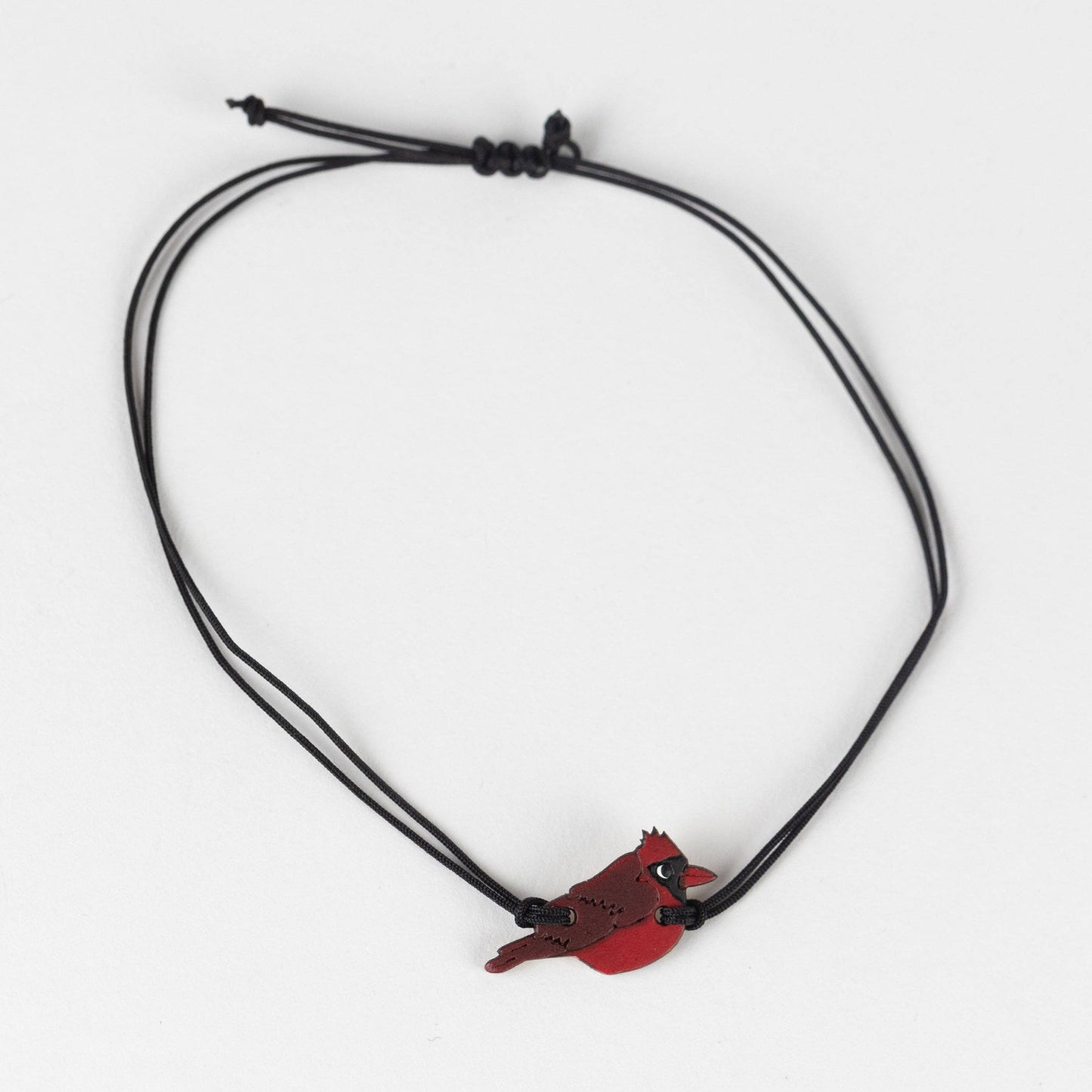 Bracelet - Handcarved Cardinal Bracelet