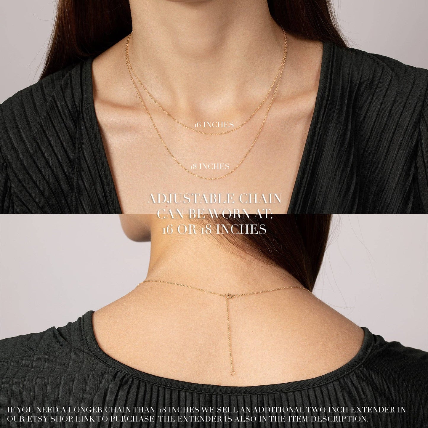 Moonstone Star Gold Necklace 14k gold filled delicate chain