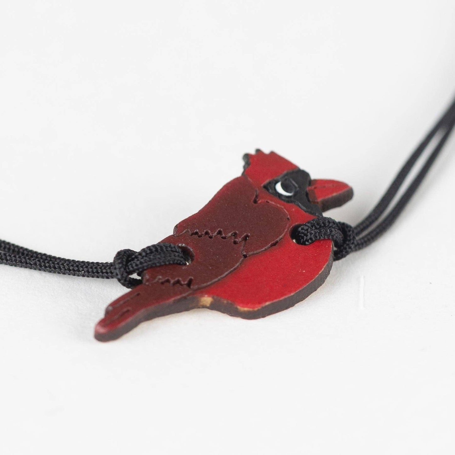 Bracelet - Handcarved Cardinal Bracelet
