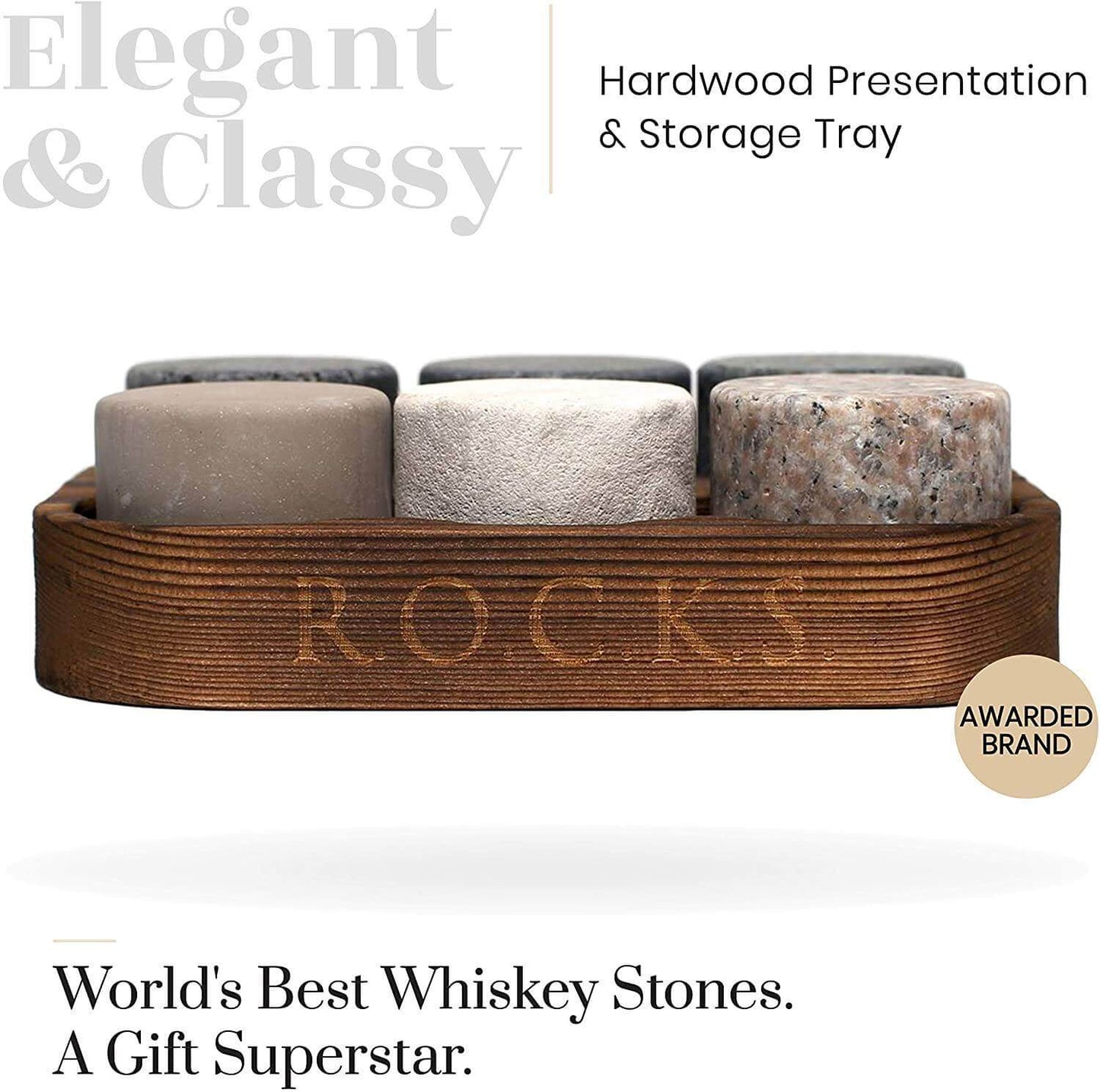Whiskey Chilling Stones - The Original Rocks Whiskey Chilling Stones