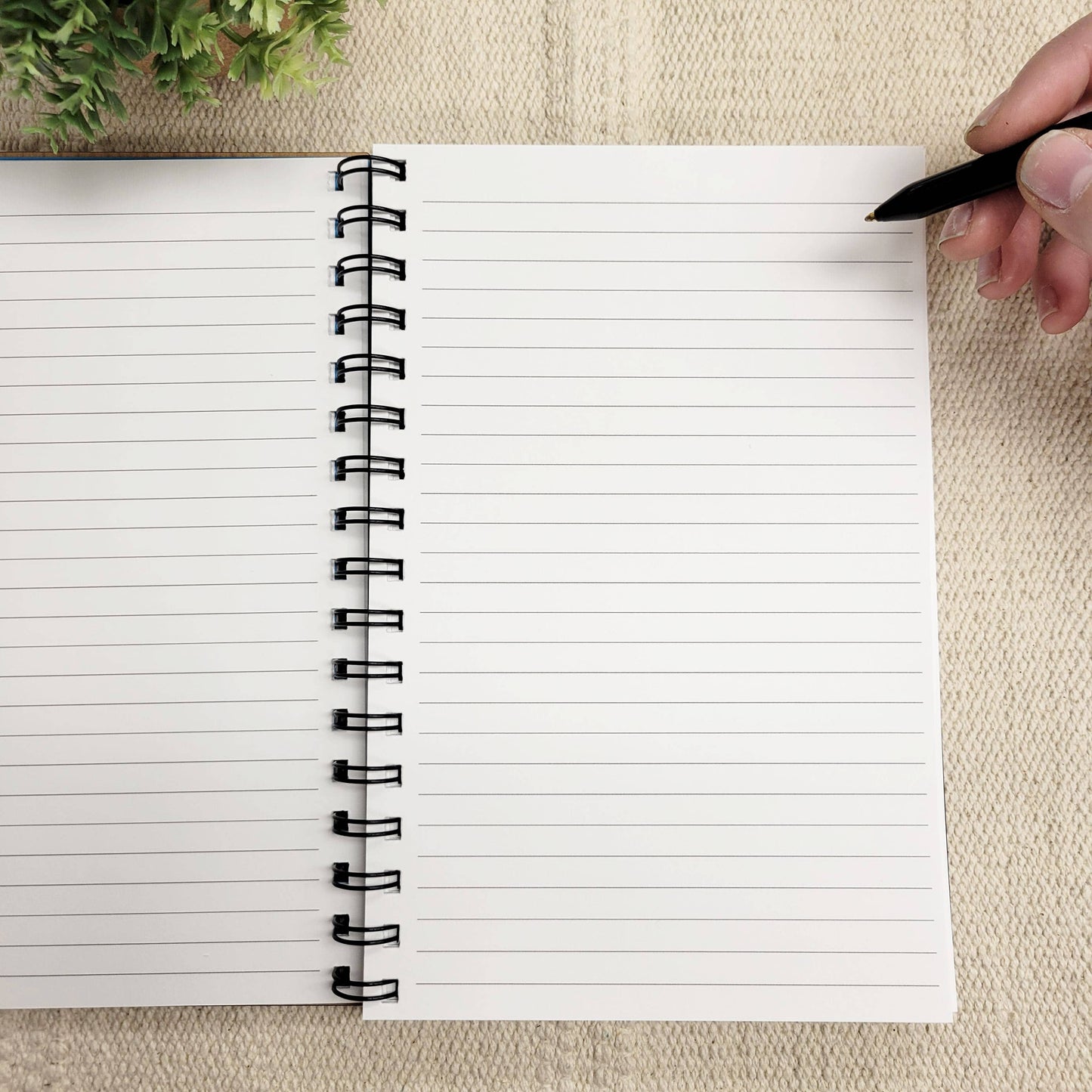 Journal - Do hard things wood journal - stationery, journals, notebook