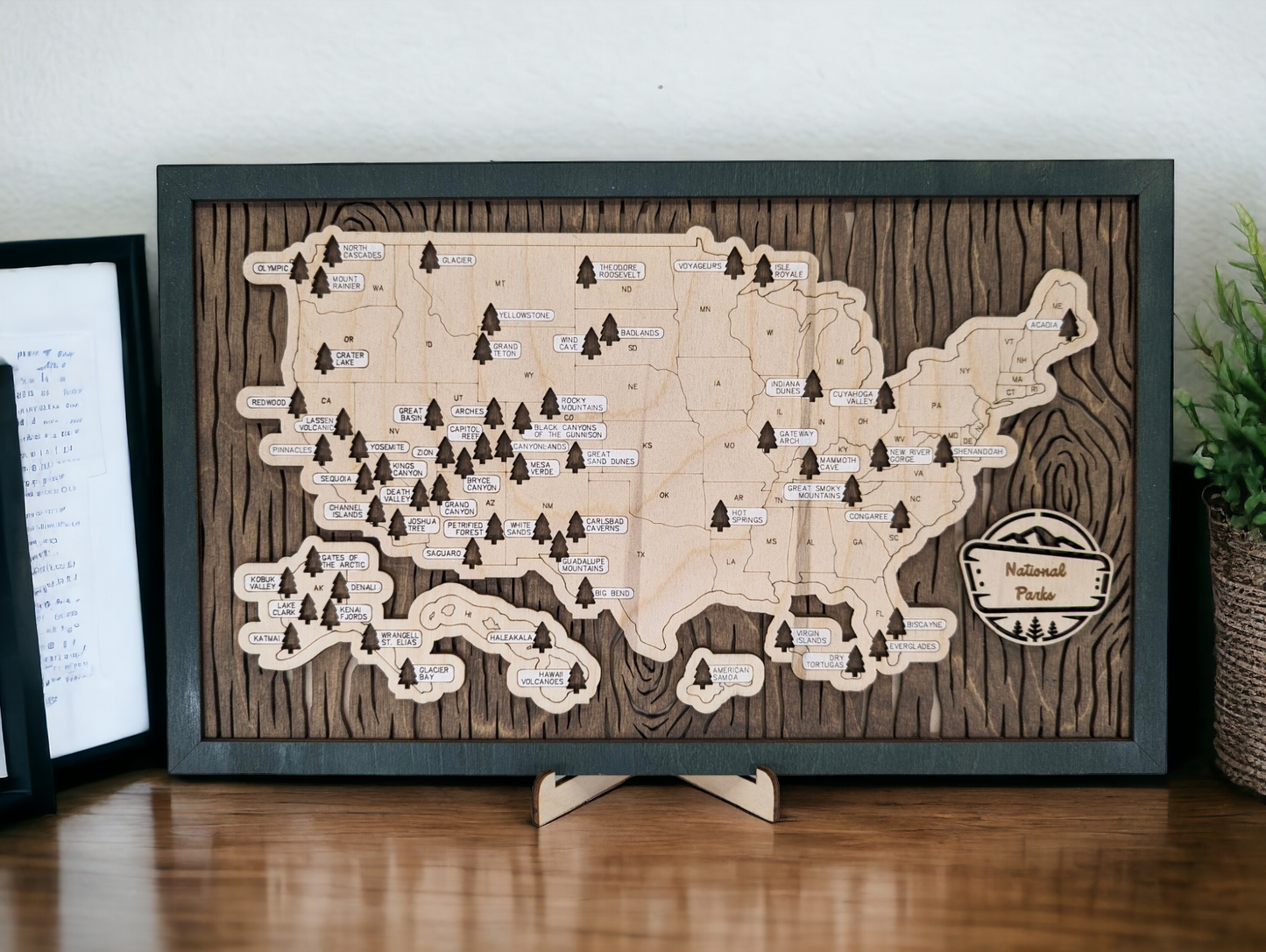 National Park Adventure Map