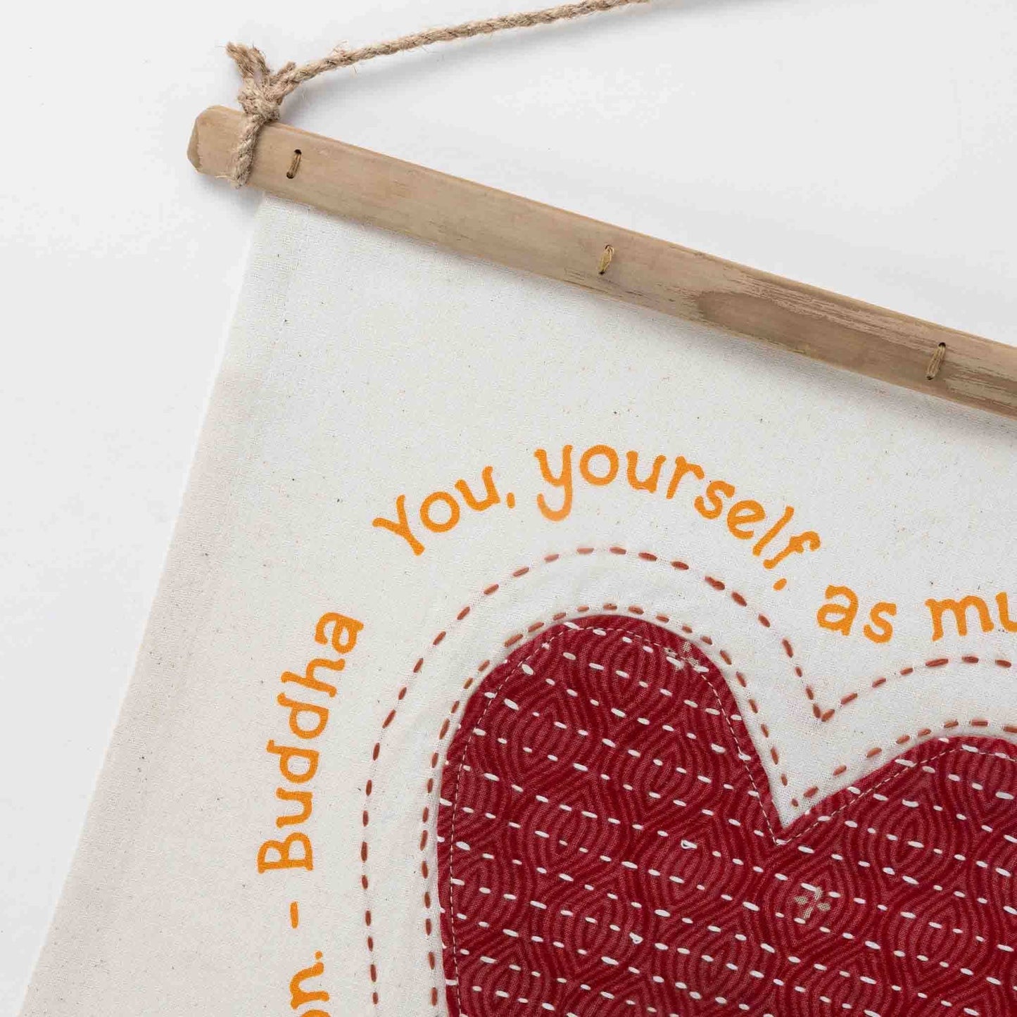 Valentines Day - You Deserve Love Anahata Wall Hanging