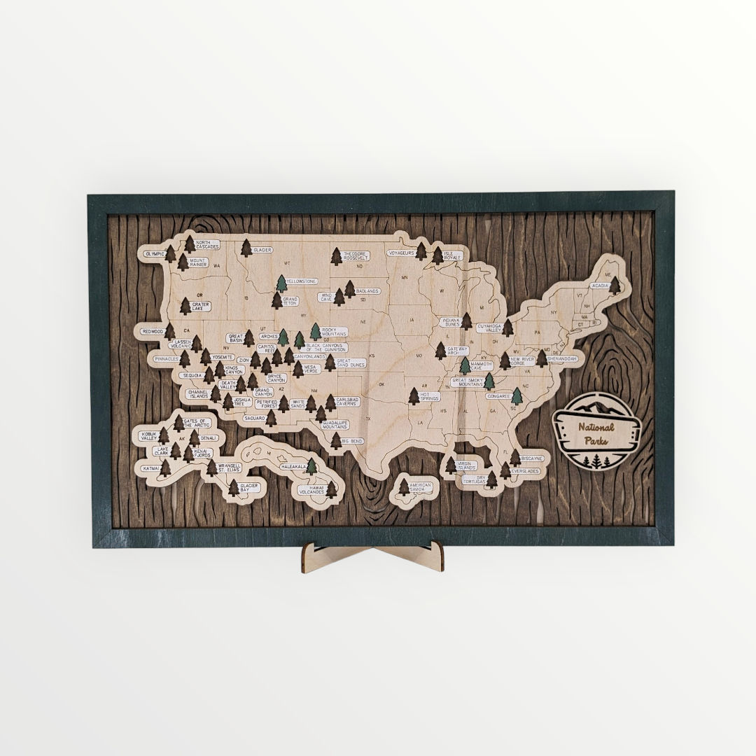 National Park Adventure Map