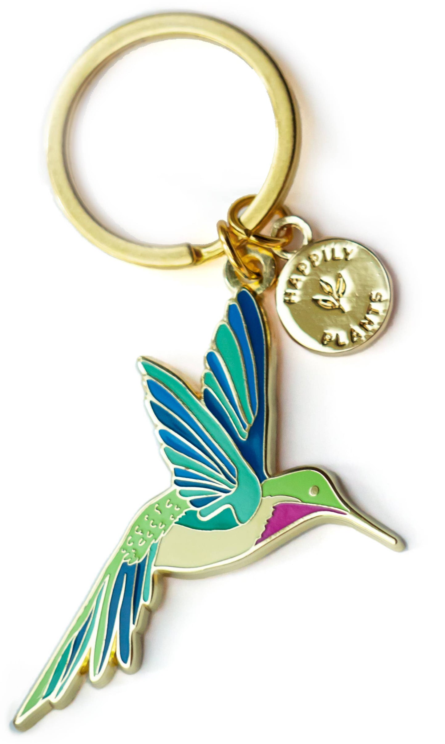 Hummingbird Keychain, Birds animal gifts