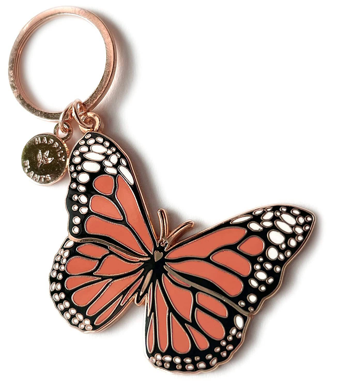 Monarch Butterfly Keychain, Garden & Entomology Gifts