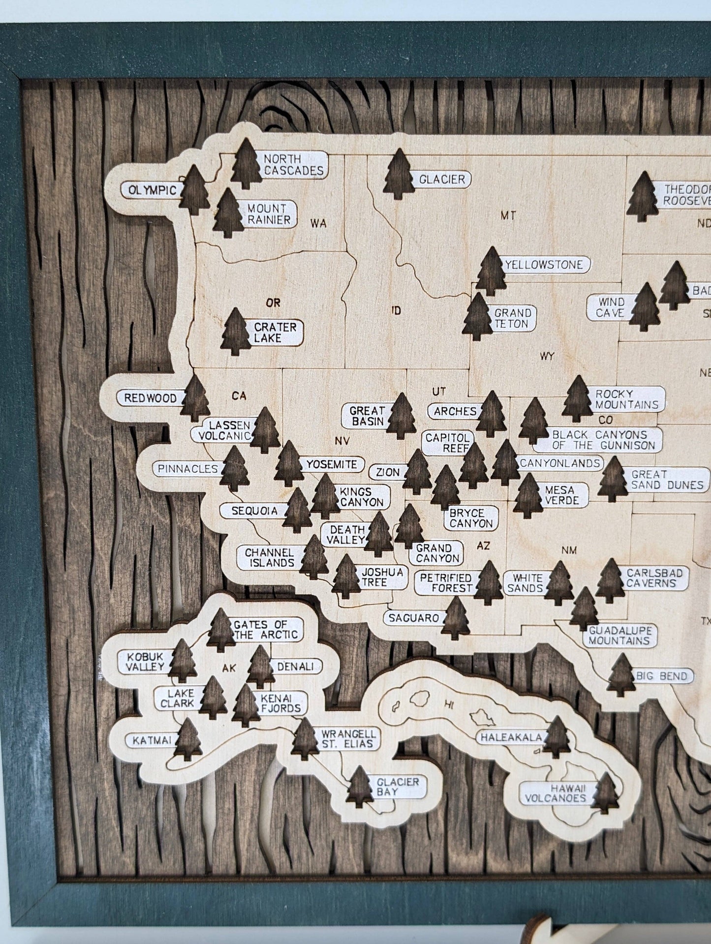 National Park Adventure Map