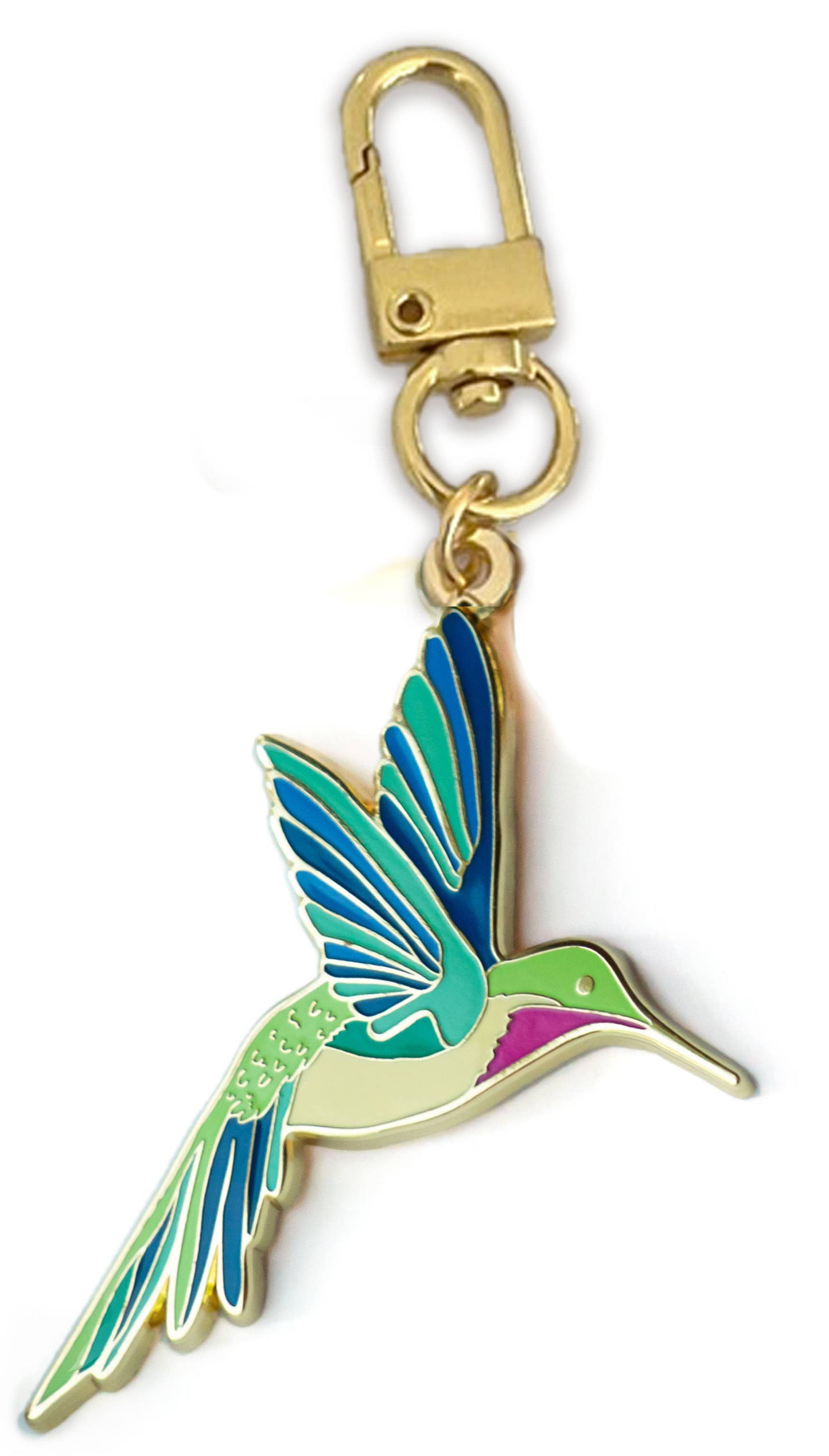 Hummingbird Keychain, Birds animal gifts