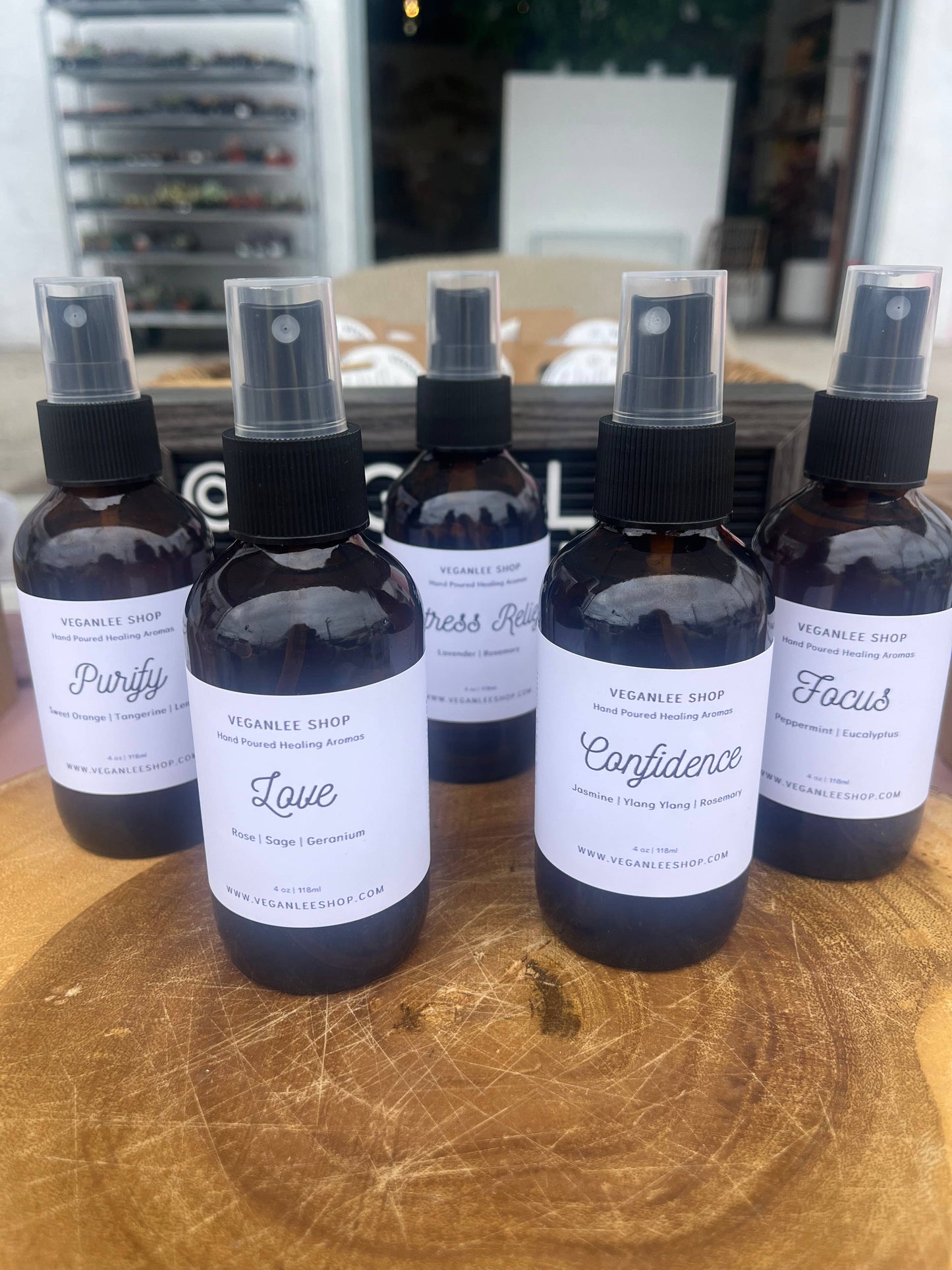 Essential Oil Sprays Lavender/Rosemary/Eucalyptus/Rose/Ylang