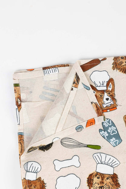 Dog Chefs Tea Towel