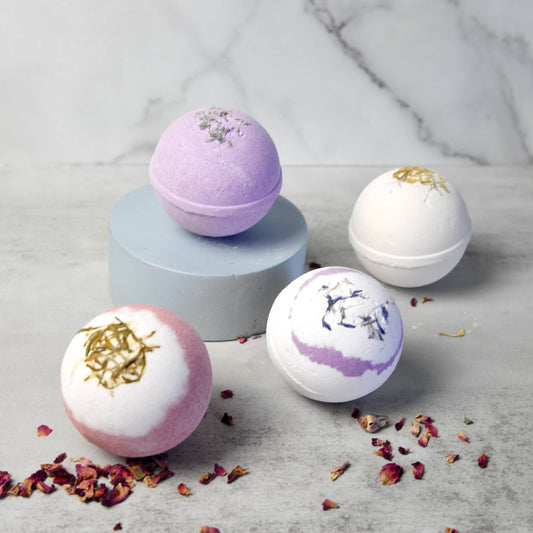 Bath Bomb, Scented with Essential Oils, 4.5oz each