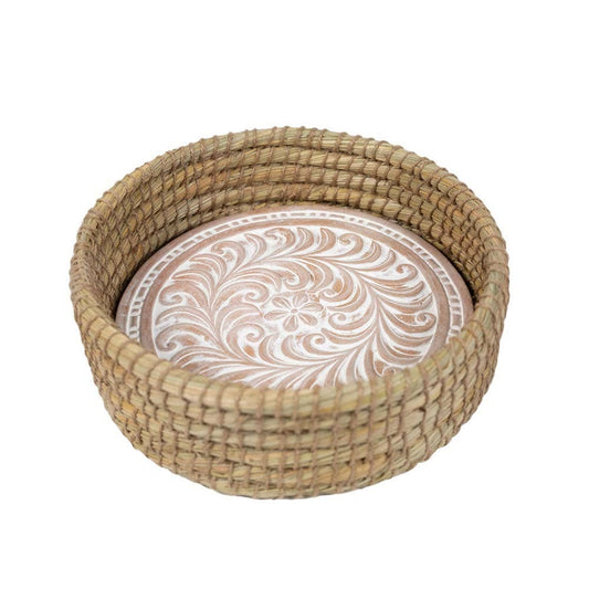 Ten Thousand Villages - Toasty Round Bread Basket
