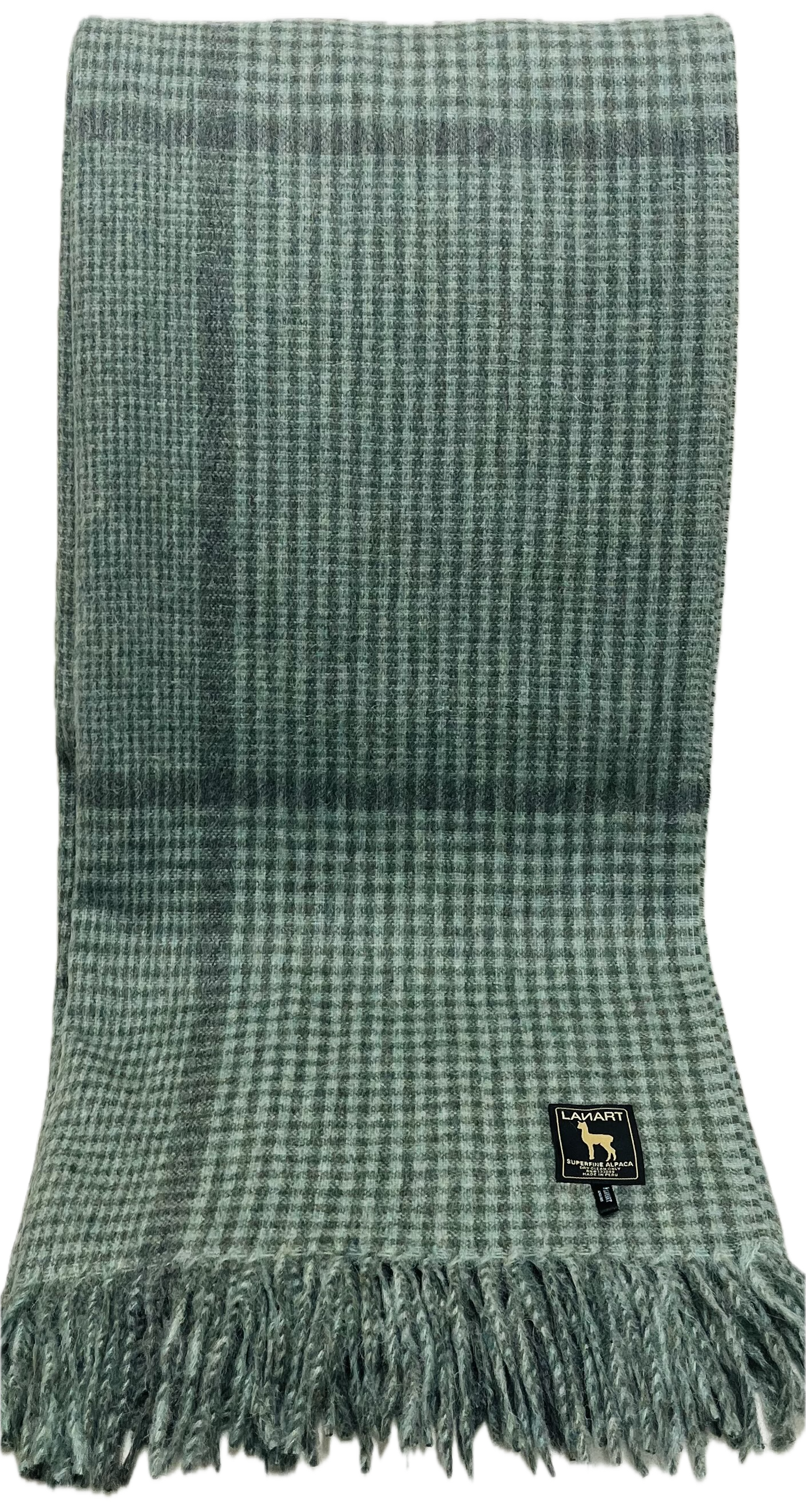 Lanart Alpaca - Cross Plaid Throw Blanket