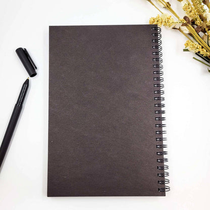 Sea voyage wood journal - stationery, journals, notebook