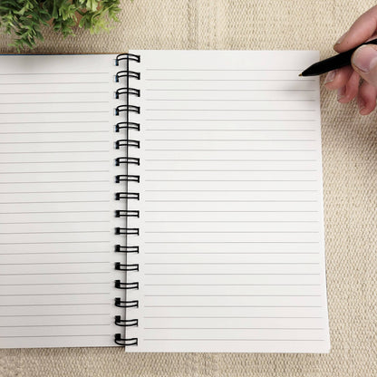 Journal  - Do hard things wood journal - stationery, journals, notebook