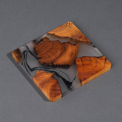 Coasters - Handcrafted Cedar Coasters, Full Set of 6