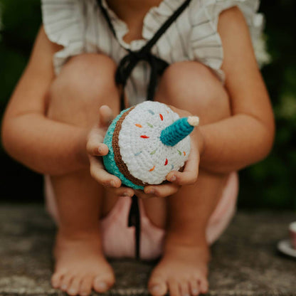 Pretend Play Food Rattle - First Birthday Cupcake