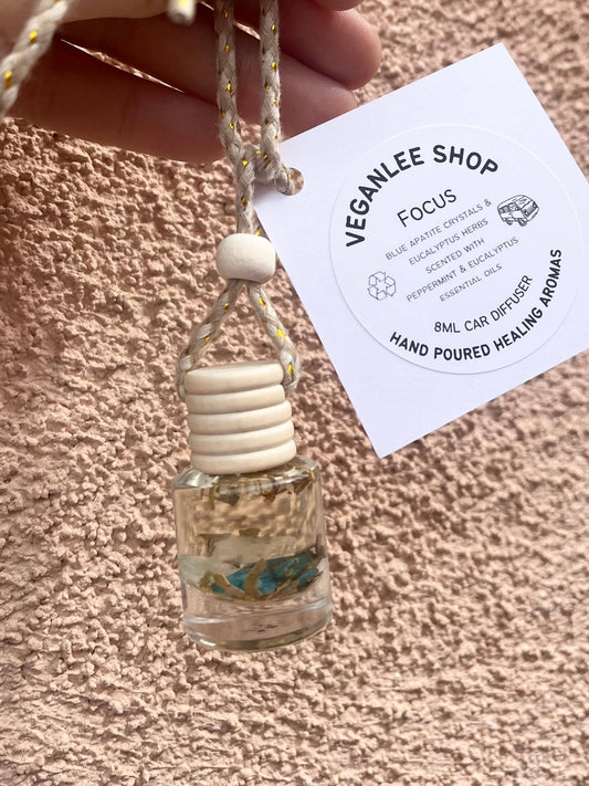 Focus Essential Oil Car Diffuser - Peppermint/Eucalyptus