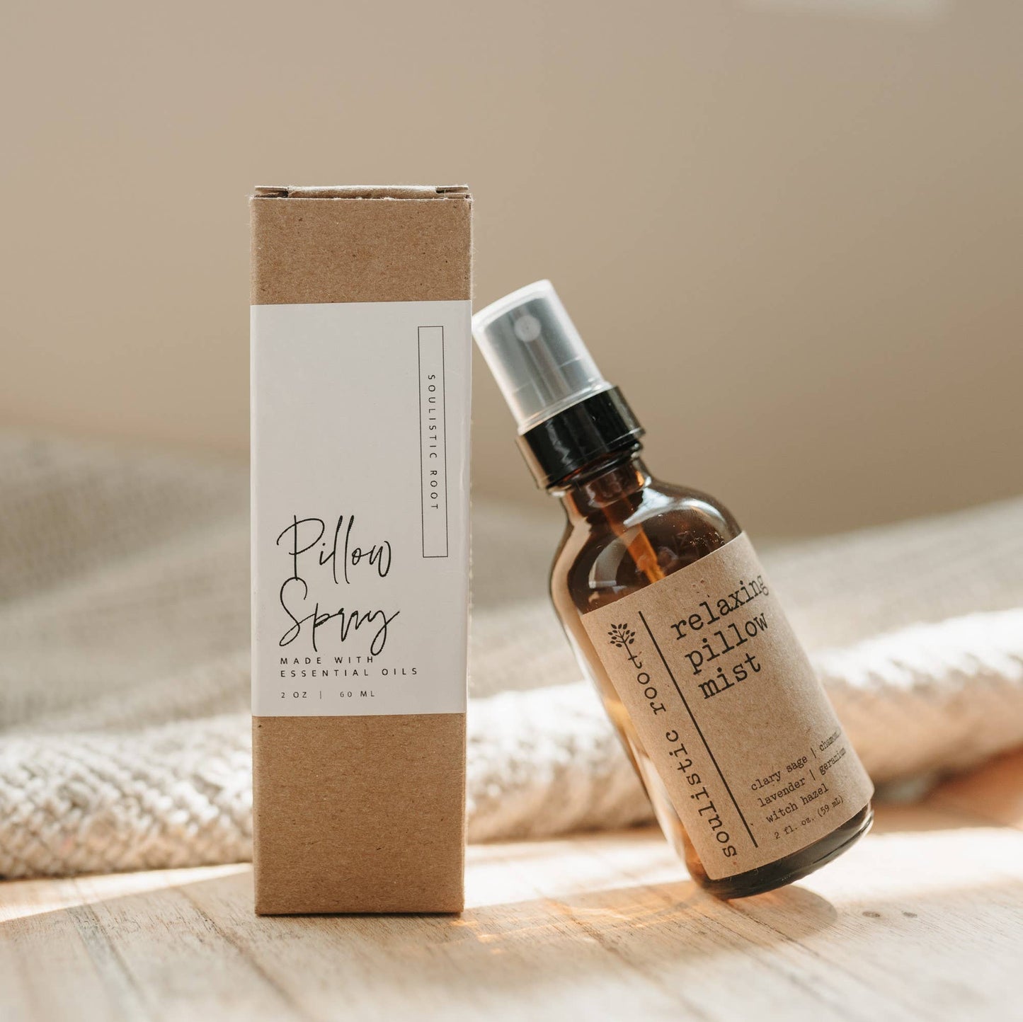 Relaxing Pillow + Linen Spray |Lavender Room Spray for Sleep