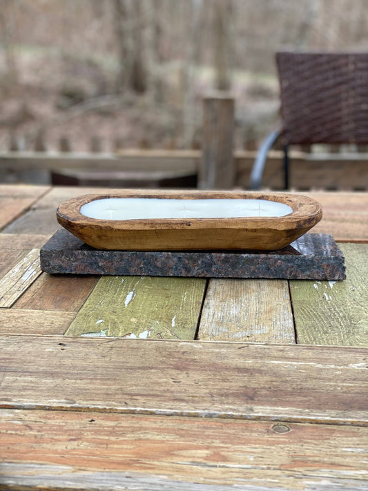 Citronella Dough Bowl Candle