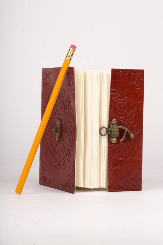 Journal - Endless Knot Leather Journal